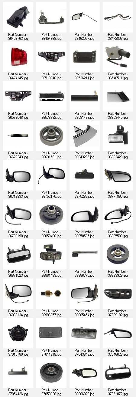 GM Buick Automotive Parts Catalog featuring Multi-Dealer Catalog